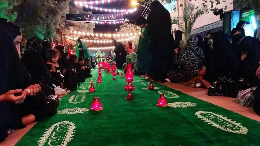 اجتماع در پناه حضرت رقیه(س) در ساوه