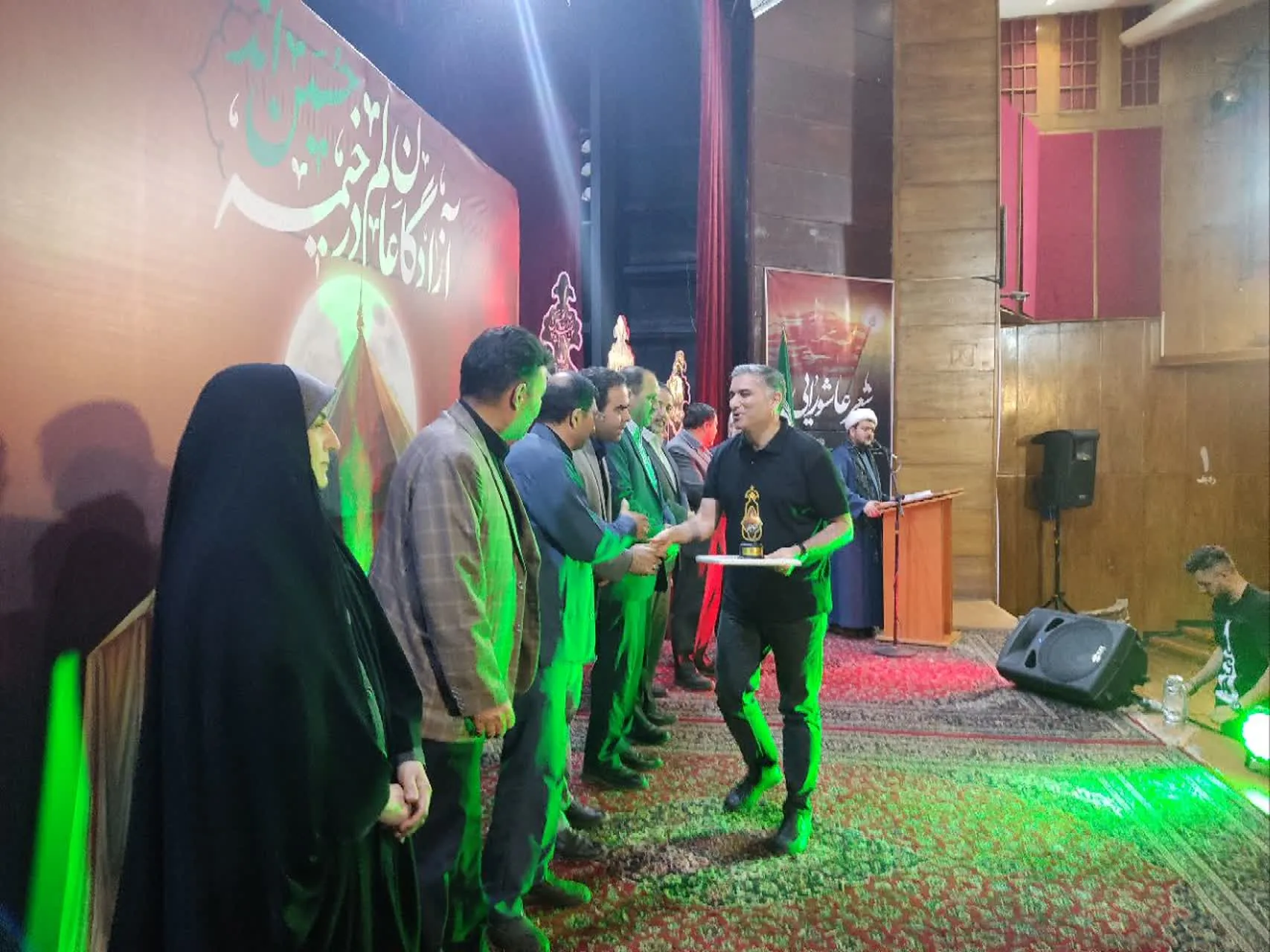 آئین اختتامیه سومین کنگره ملی شعر عاشورایی ساوه