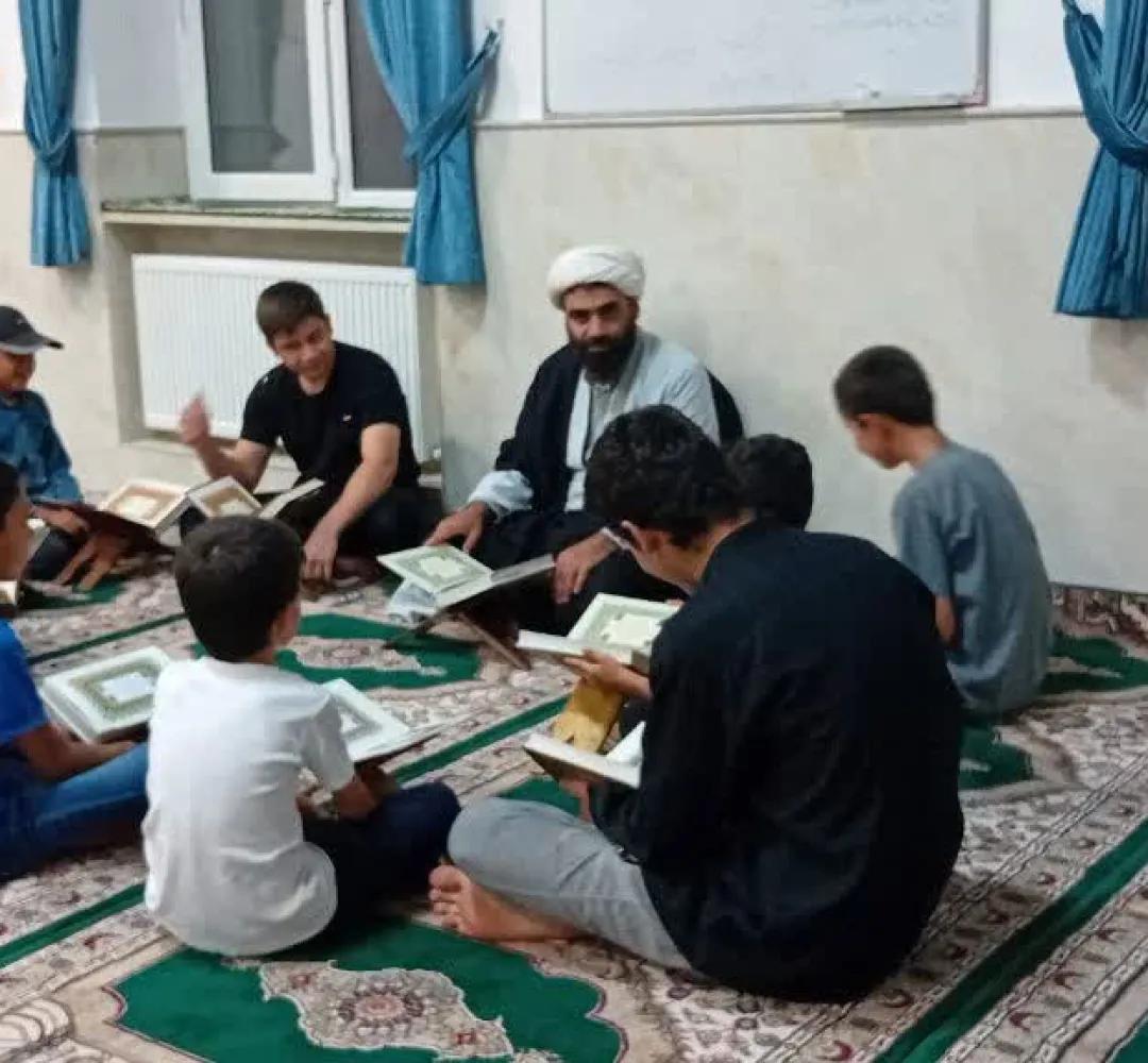 گوشهای از فعالیتهای مسجد جامع تلخاب