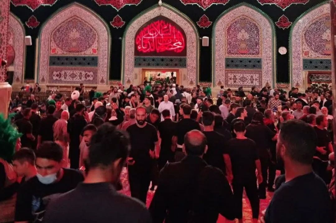 حضور مردم خنداب در پیاده‌روی اربعین