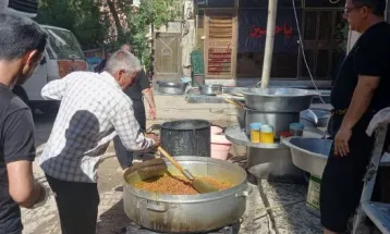 خدمت‌رسانی موکب حضرت فاطمه الزهرا(س) دلیجان