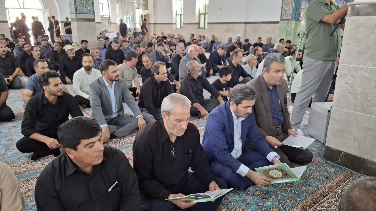 مراسم بزرگداشت شهید «علی بیژنی» در فراهان