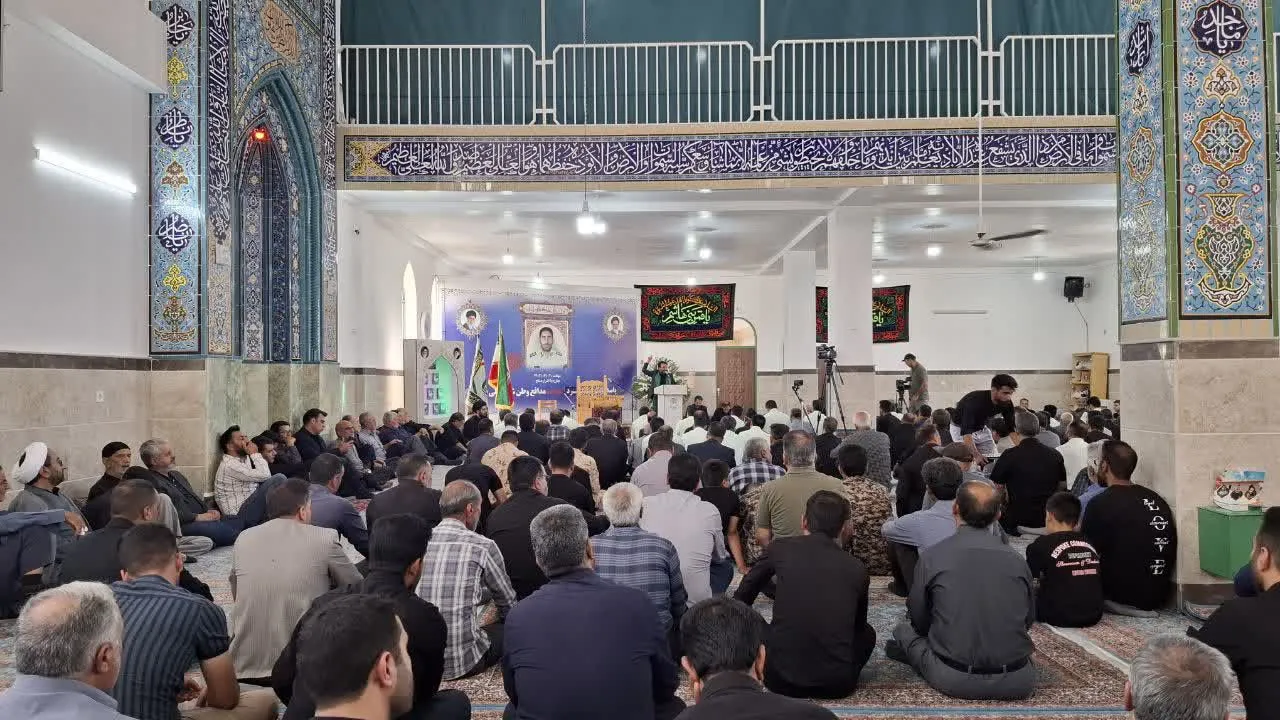 مراسم بزرگداشت شهید «علی بیژنی» در فراهان