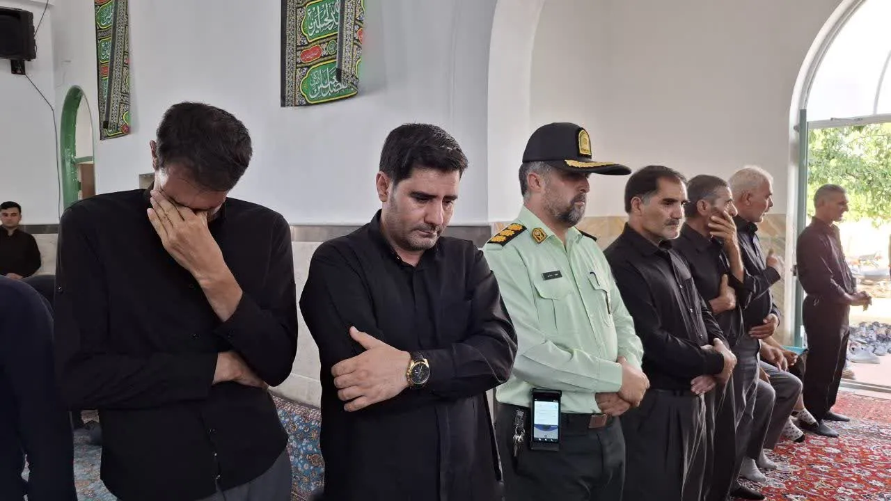 مراسم بزرگداشت شهید «علی بیژنی» در فراهان