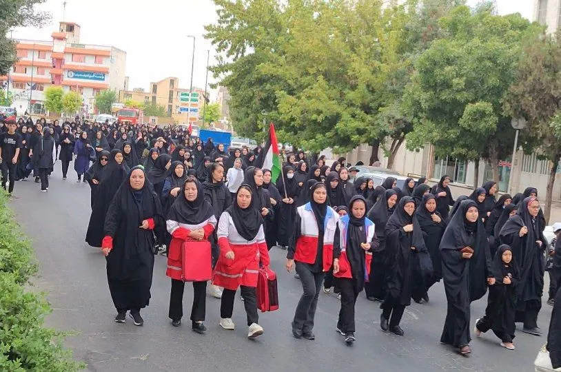 پیاده‌روی جاماندگان اربعین در فراهان