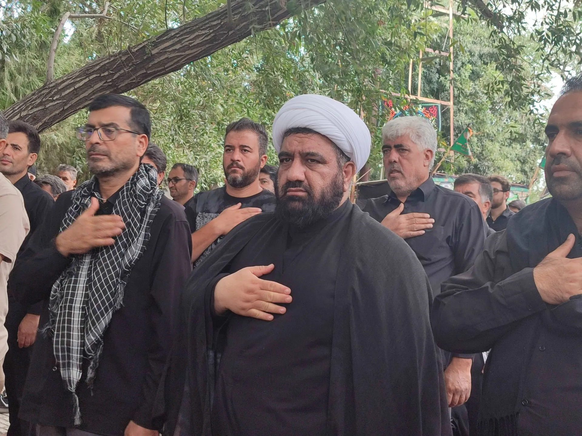 پیاده‌روی جاماندگان اربعین در فراهان