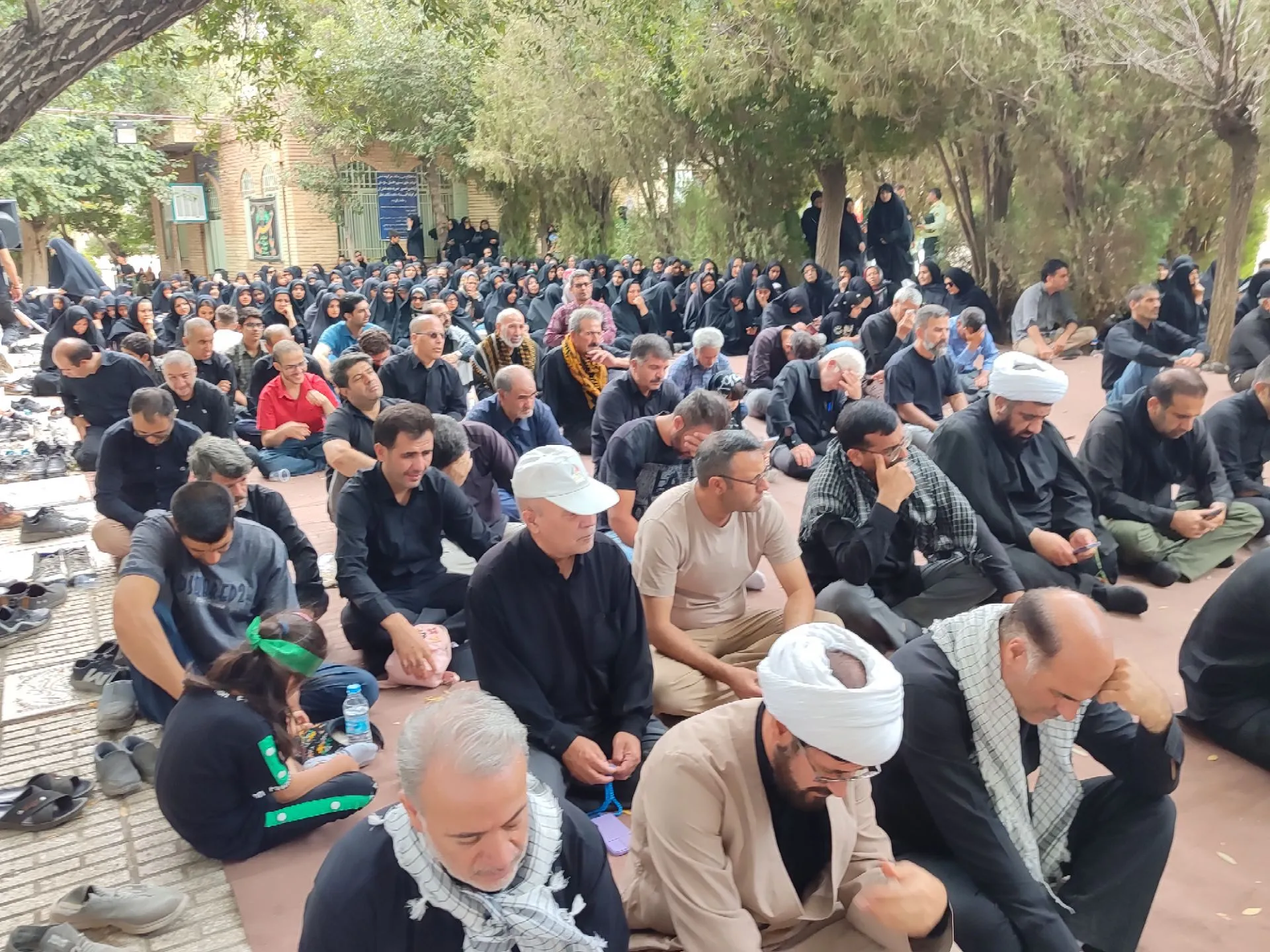 پیاده‌روی جاماندگان اربعین در فراهان