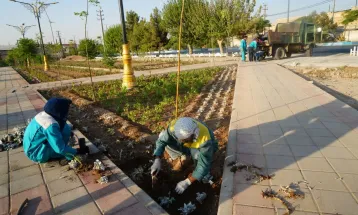 بوستان انار ساوه آماده بهره‌برداری است