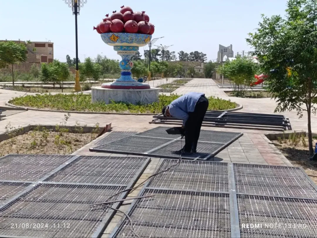 بوستان انار ساوه آماده بهره‌برداری است