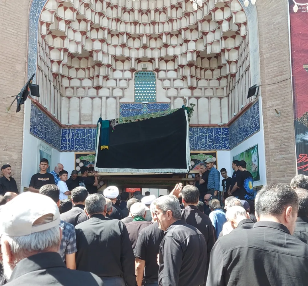 کاروان غم در تفرش به حرکت درآمد