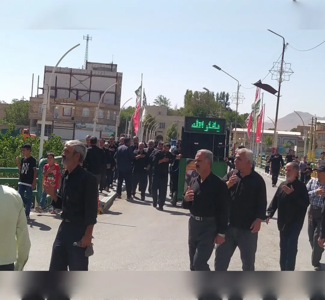 برپایی کاروان غم در خنداب