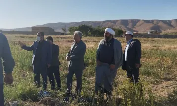 لوله‌گذاری آب دو روستای «ورامه» و «منجقان»