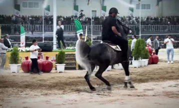 همایش کشوری سواره اسب در ساوه برگزار شد