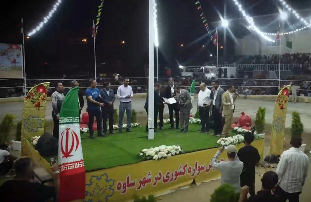 همایش کشوری سواره اسب در ساوه برگزار شد