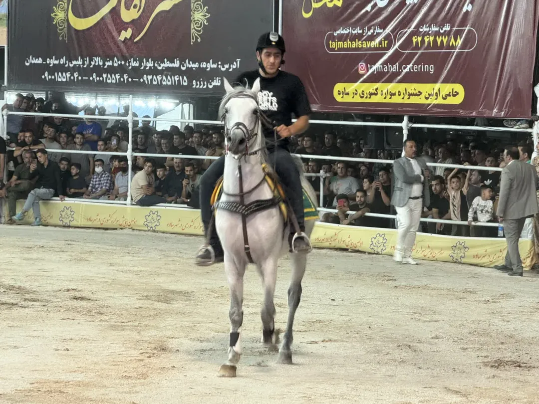 همایش کشوری سواره اسب در ساوه برگزار شد
