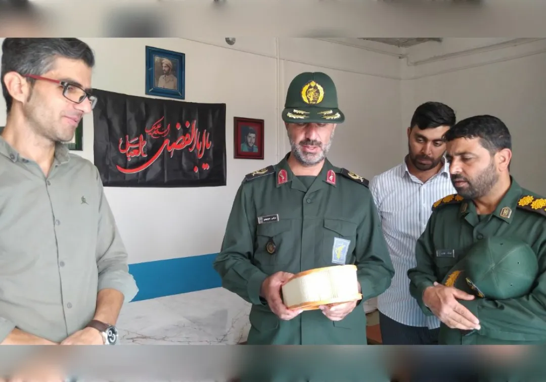 حضور فرمانده سپاه روح‌الله در خنداب