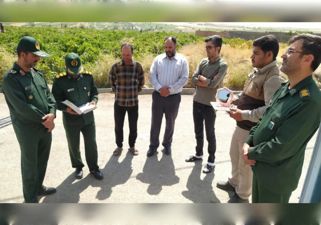 حضور فرمانده سپاه روح‌الله در خنداب