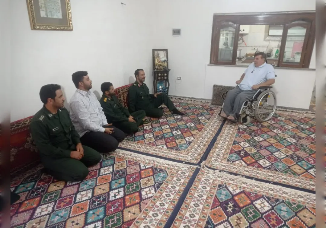 حضور فرمانده سپاه روح‌الله در خنداب