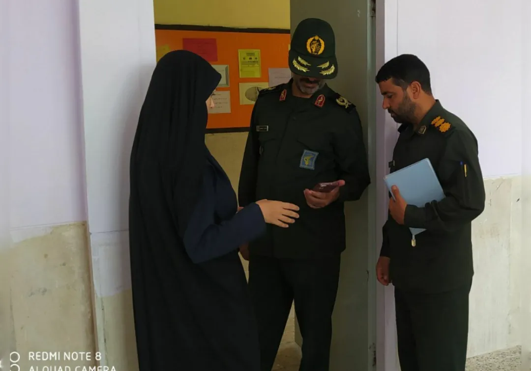 حضور فرمانده سپاه روح‌الله در خنداب