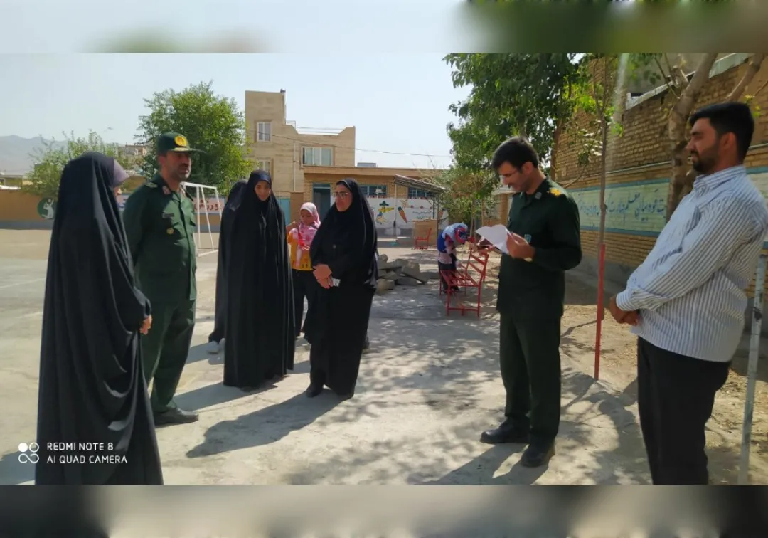 حضور فرمانده سپاه روح‌الله در خنداب