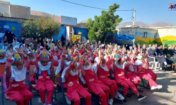 جشن کلاس اولی‌ها در تفرش برگزار شد