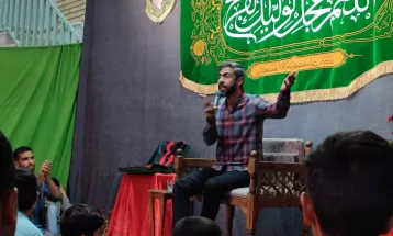 جشن میلاد دو نور در فراهان