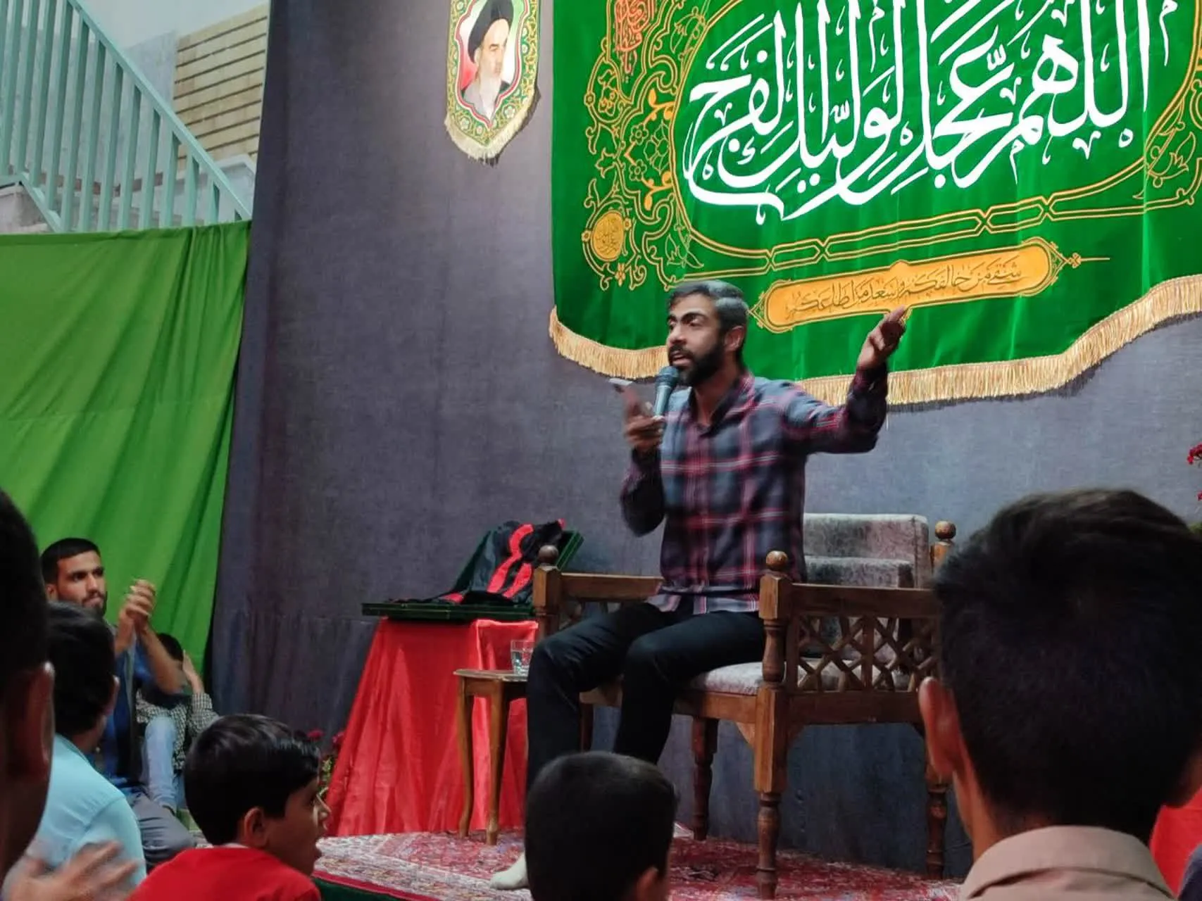 جشن میلاد دو نور در فراهان