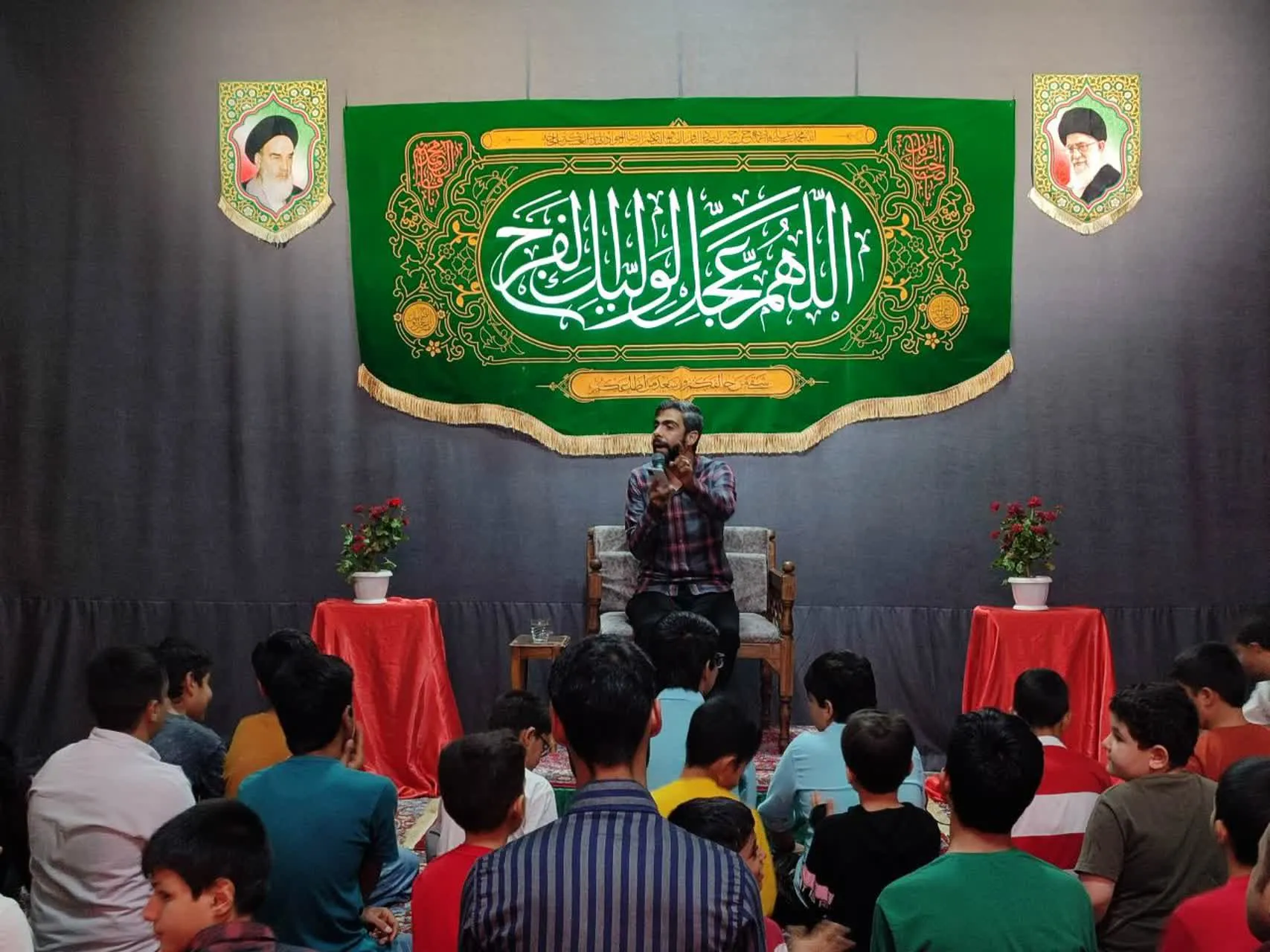 جشن میلاد دو نور در فراهان