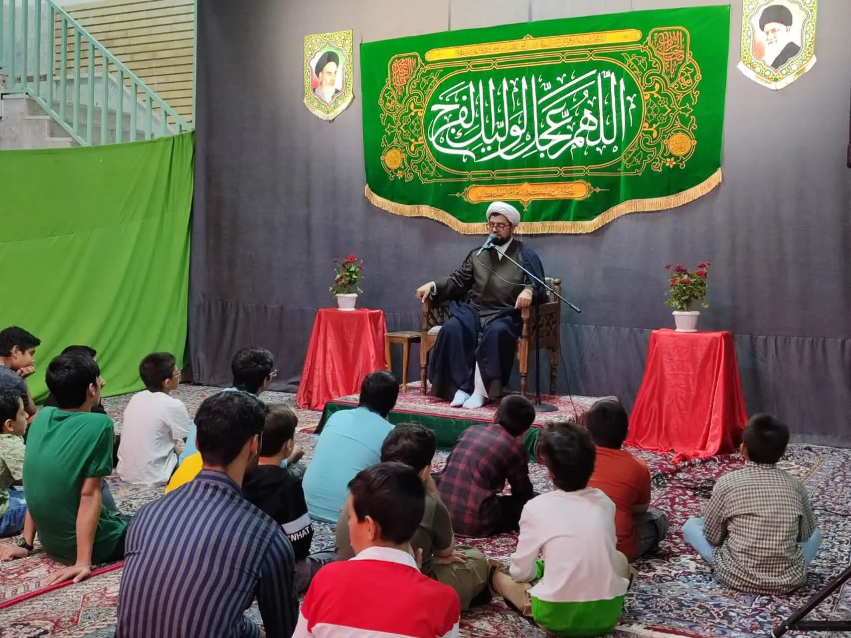 جشن میلاد دو نور در فراهان