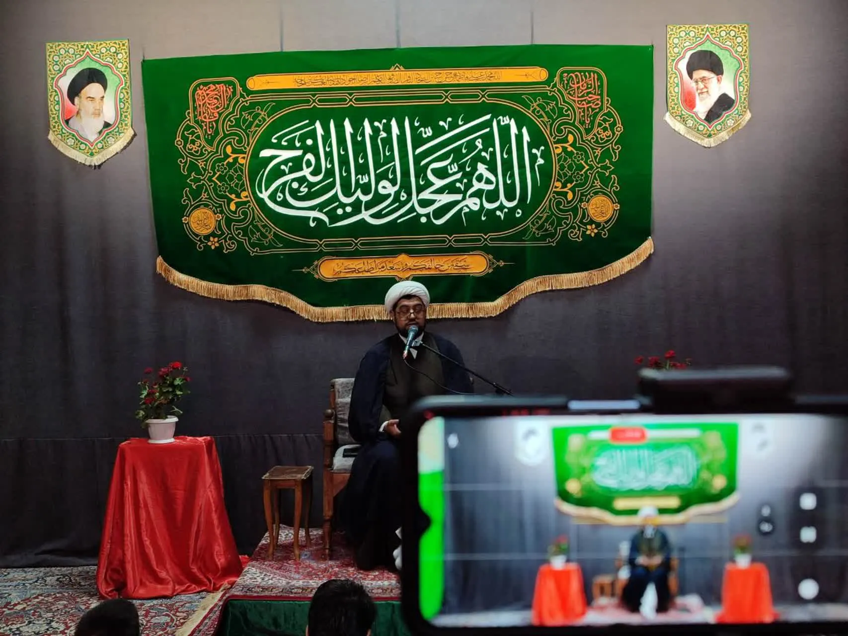 جشن میلاد دو نور در فراهان