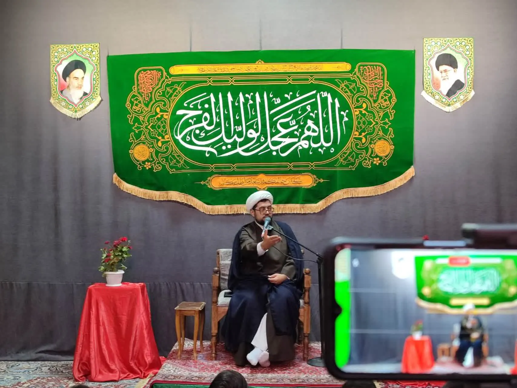 جشن میلاد دو نور در فراهان