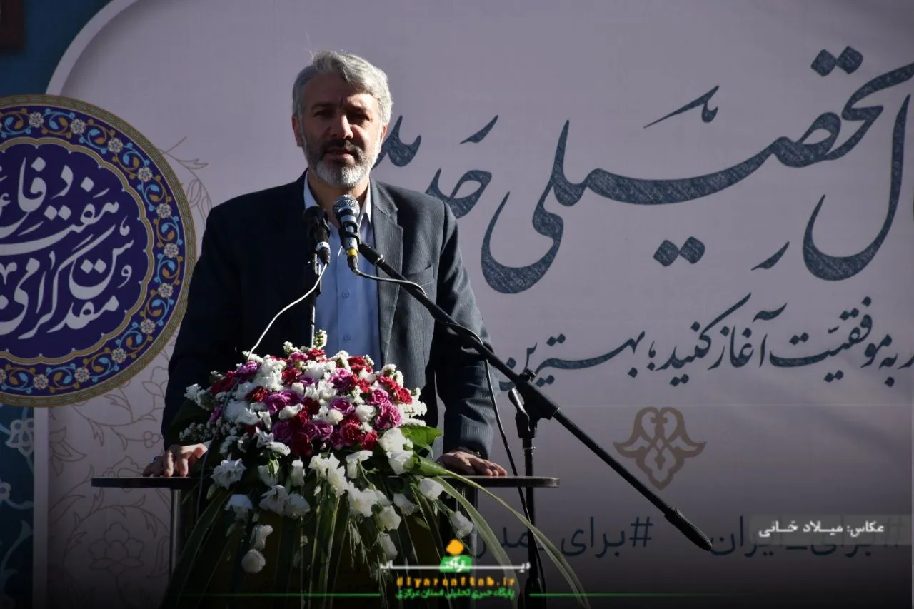 مراسم بازگشایی مدارس در اراک