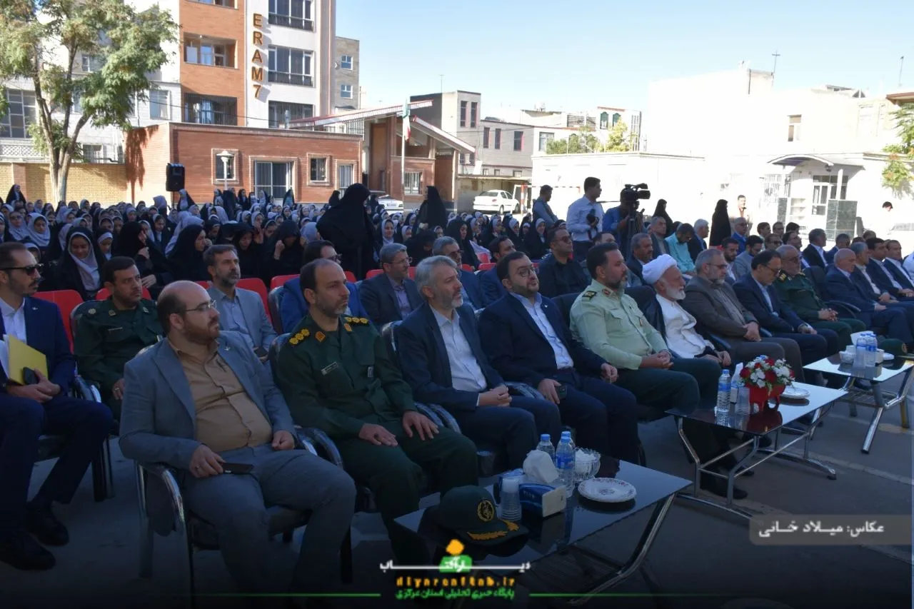 مراسم بازگشایی مدارس در اراک
