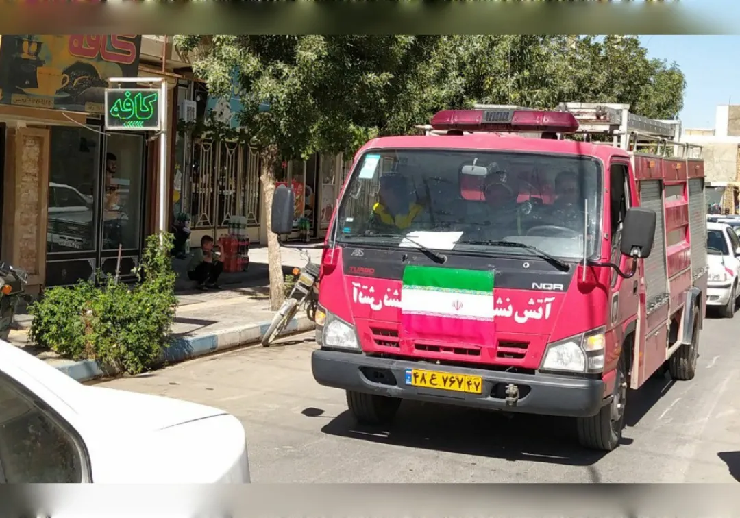 رژه خودرویی در شهر جاورسیان برگزار شد