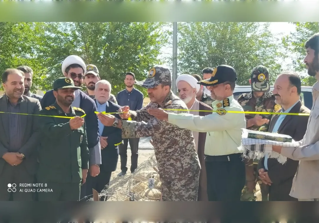 افتتاح نمایشگاه دفاع مقدس در خنداب