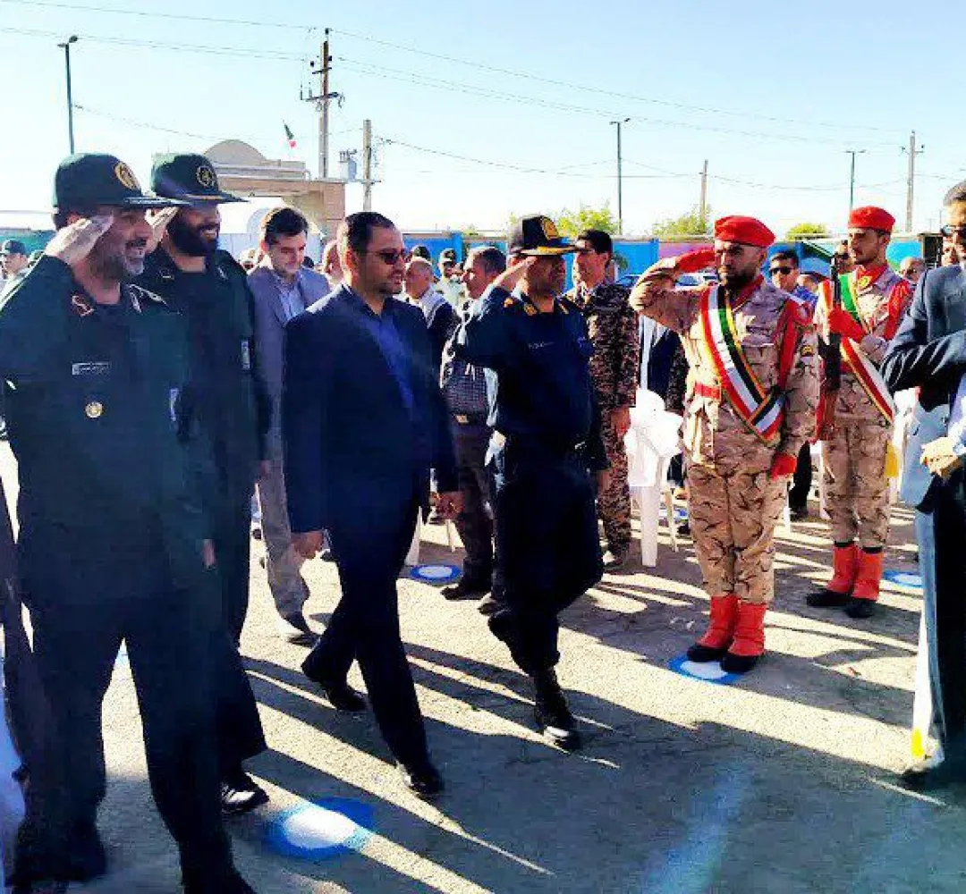 صبحگاه مشترک مقتدرانه نیروهای مسلح در کمیجان