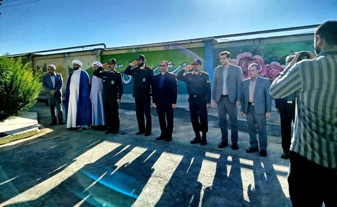 صبحگاه مشترک مقتدرانه نیروهای مسلح در کمیجان