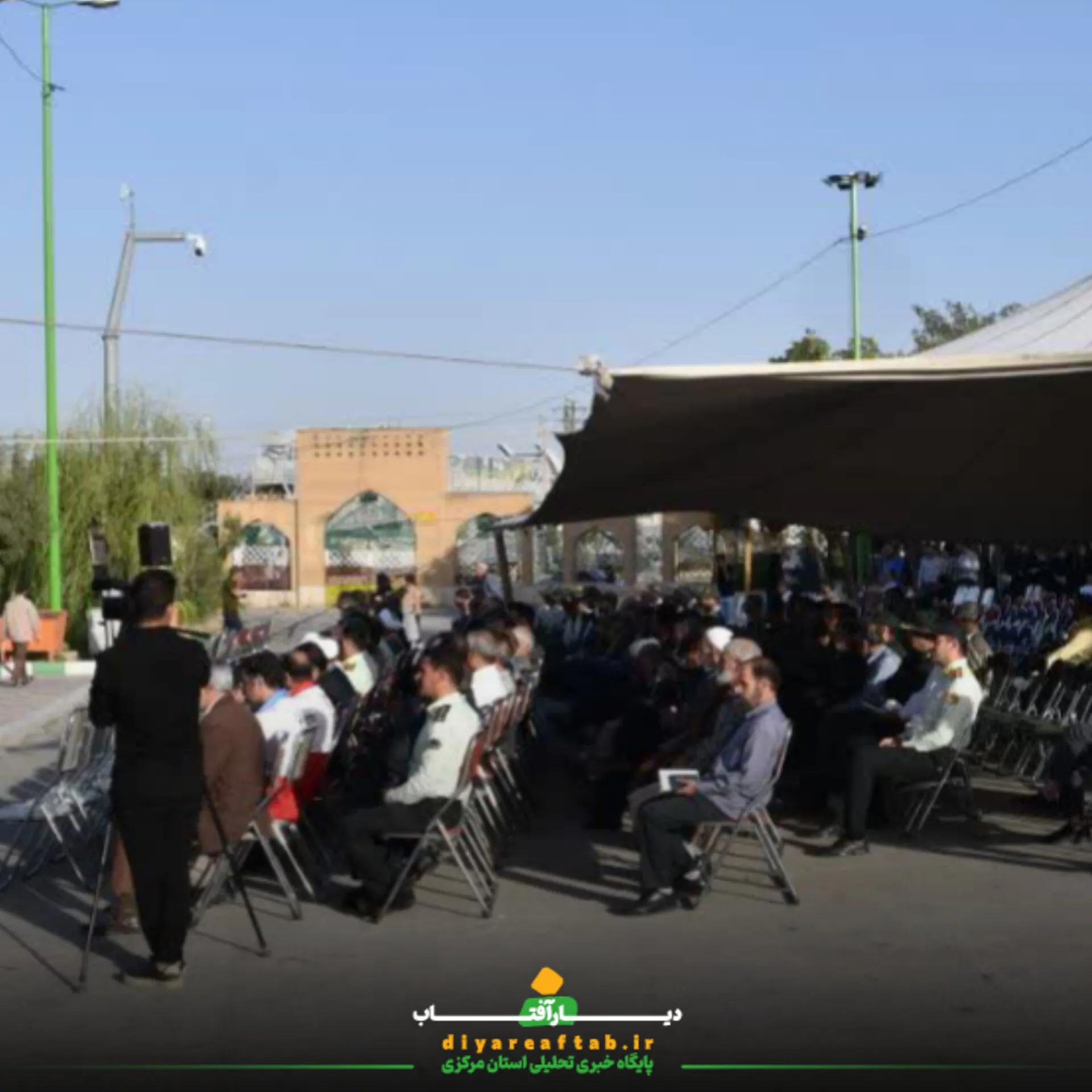 غبارروبی گلزار شهدای اراک