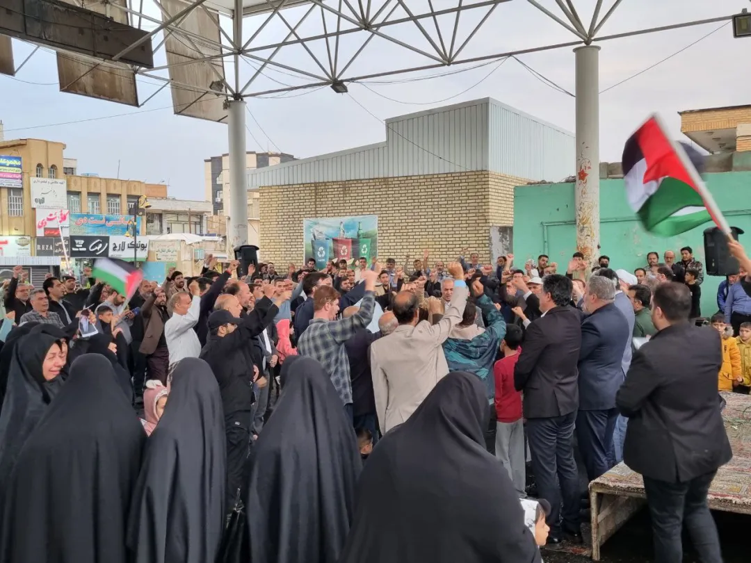 تجمع ساوجی‌ها در سوگ شهادت سید «حسن نصرالله»