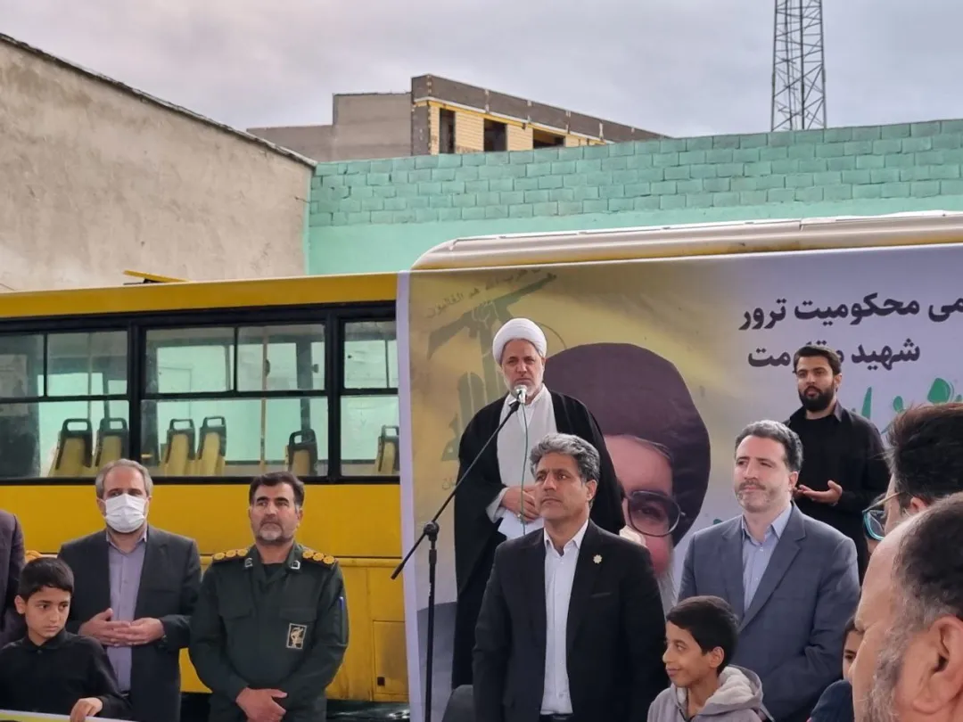 تجمع ساوجی‌ها در سوگ شهادت سید «حسن نصرالله»