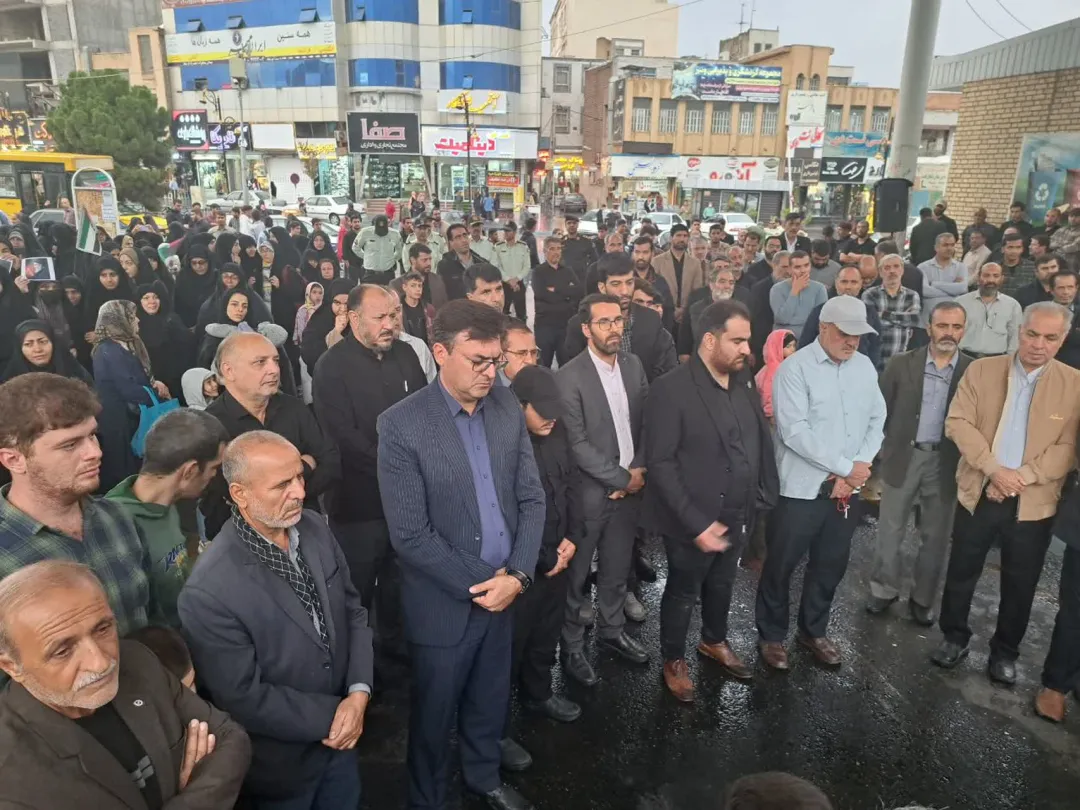 تجمع ساوجی‌ها در سوگ شهادت سید «حسن نصرالله»