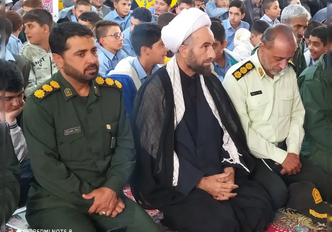 تجمع مردم خنداب در پی جنایات رژیم صهیونیستی