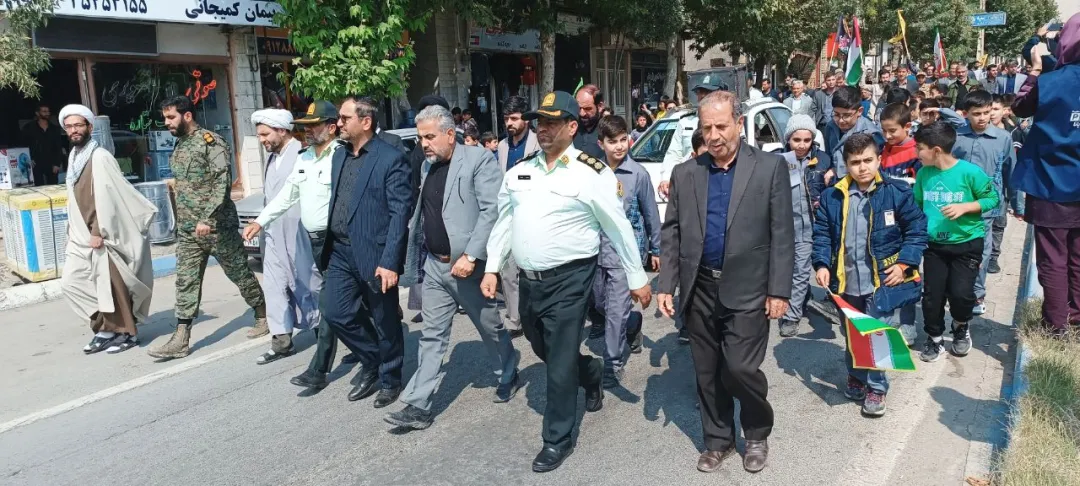 تجمع محکومیت ترور سید حسن نصرالله در کمیجان