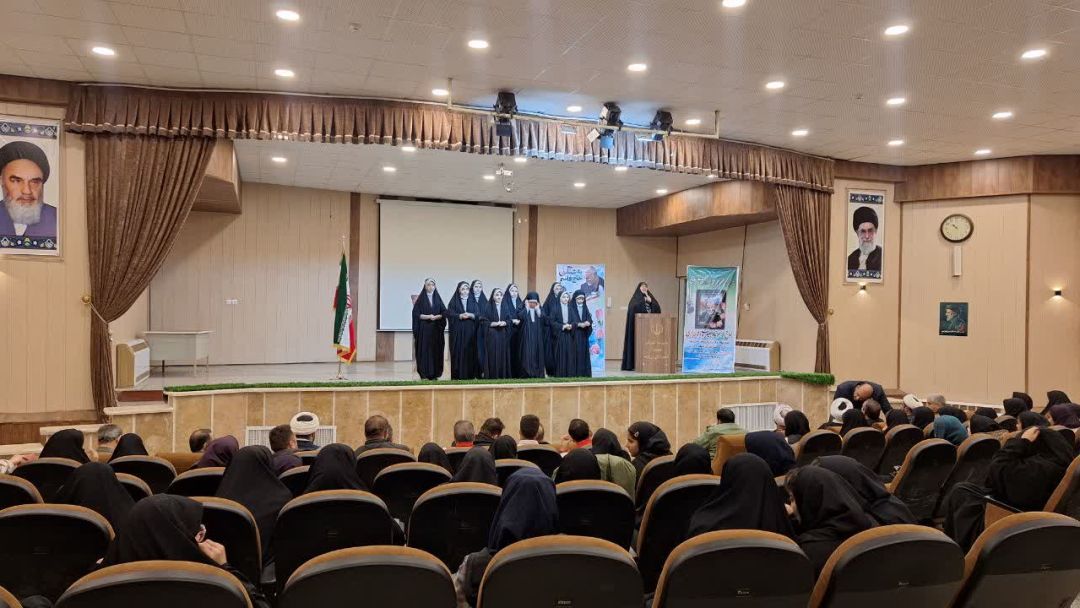 اجتماع دختران حاج قاسم در زرندیه