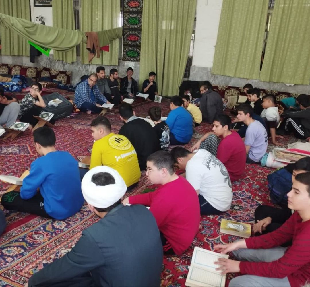 برگزاری مراسم اعتکاف در تفرش