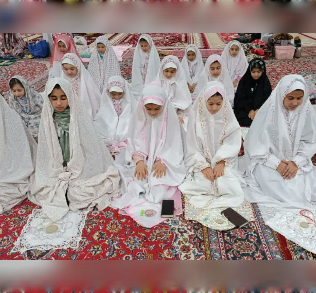 مراسم معنوی اعتکاف در خنداب