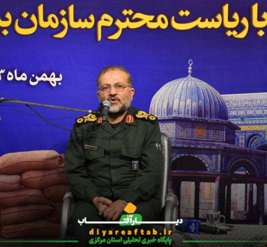 نشست صمیمی سردار سلیمانی با بسیجیان اراک