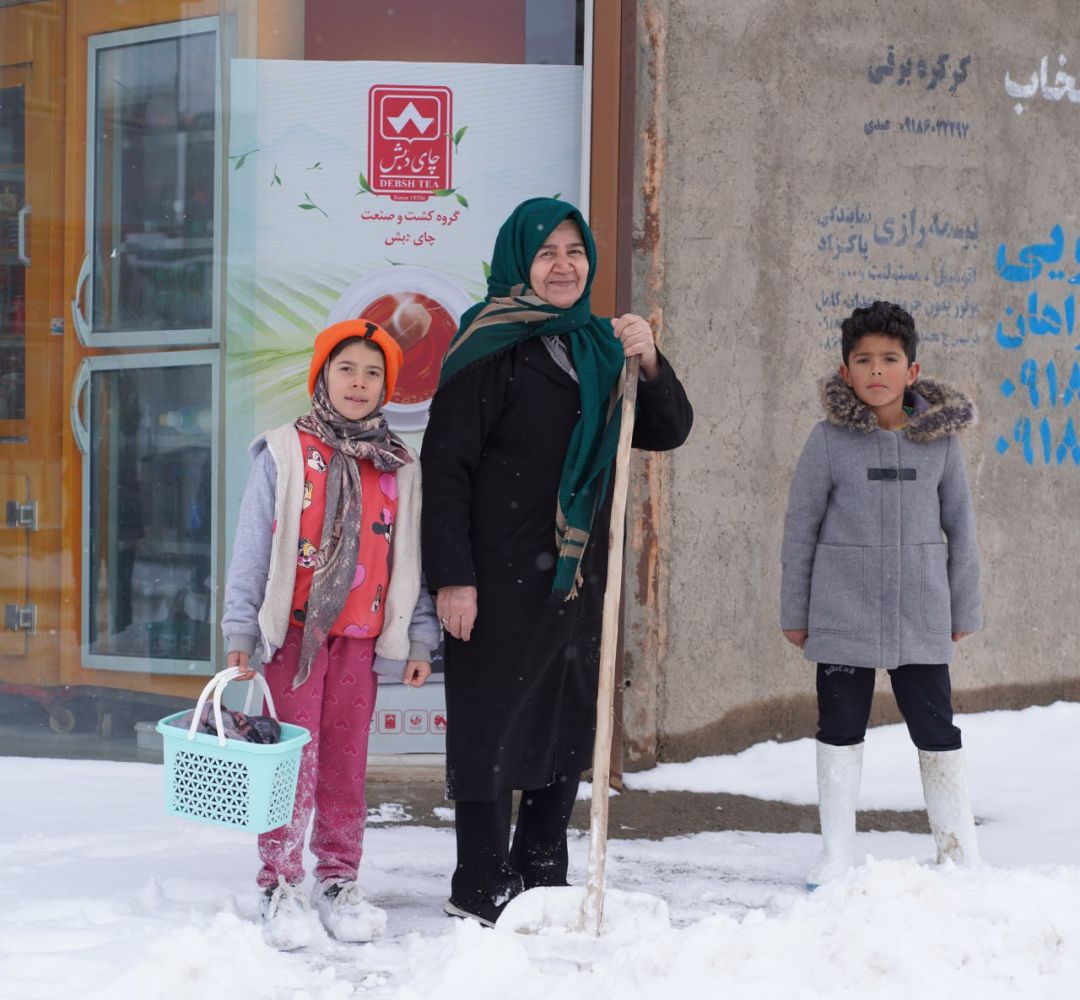 چهره برفی فراهان