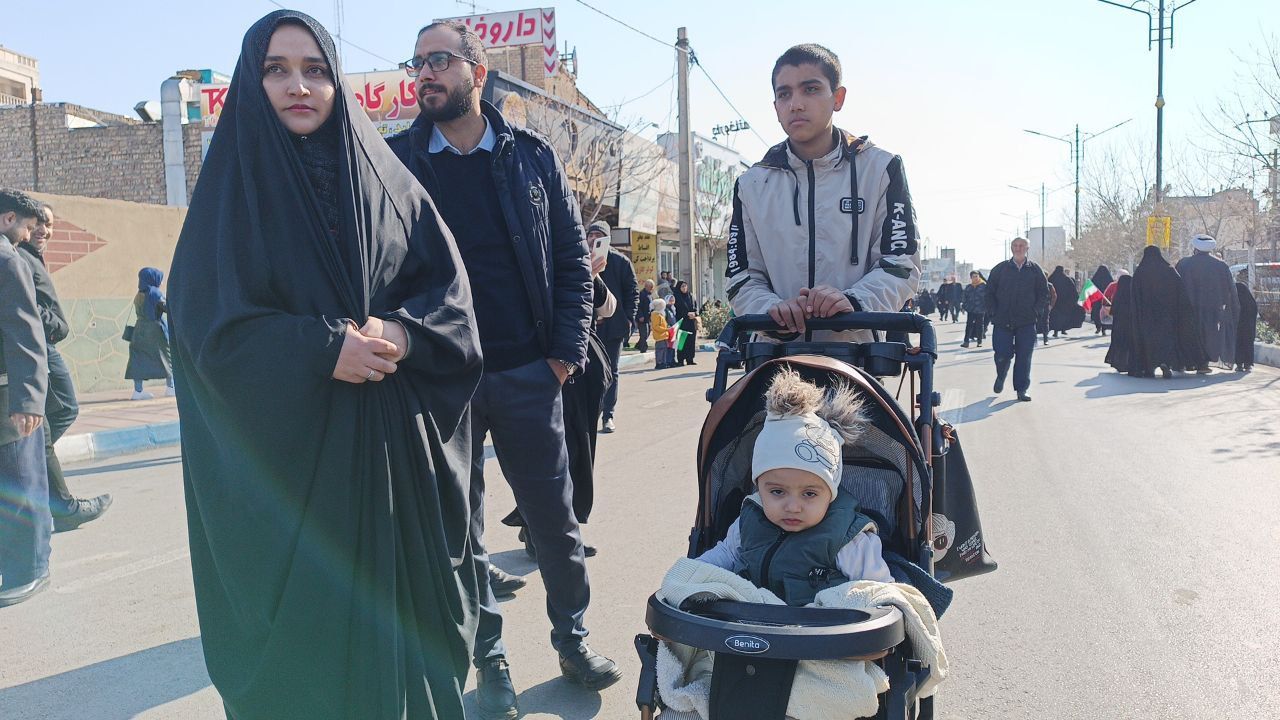 حضور پرشور ساوجی‌ها در جشن ۴۶ سالگی انقلاب