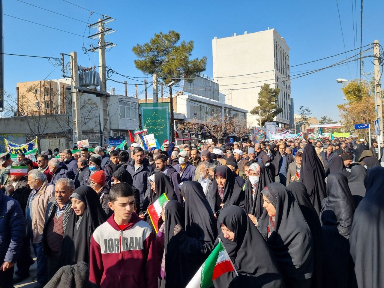 حضور پرشور ساوجی‌ها در جشن ۴۶ سالگی انقلاب